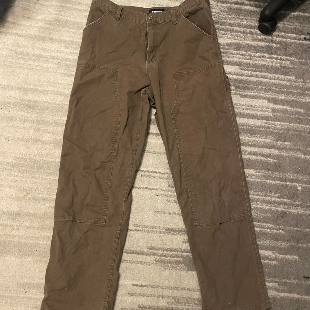 brown carpenter pants